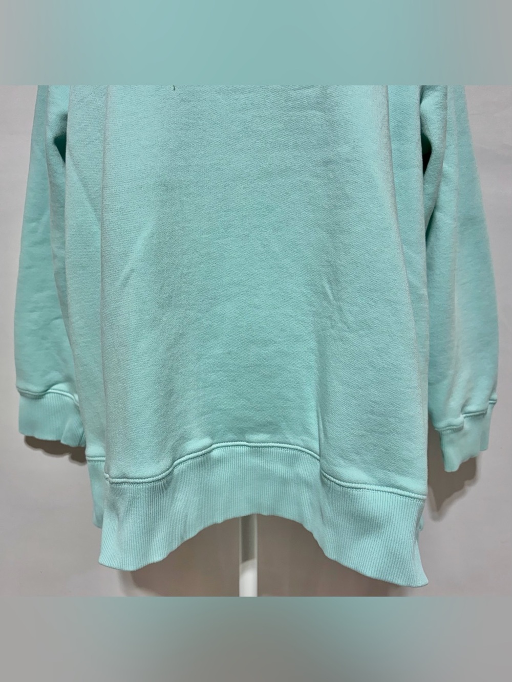 Coldwater Creek Floral Embroidered Crewneck Sweatshirt Blue Size 1X - Picture 4 of 14